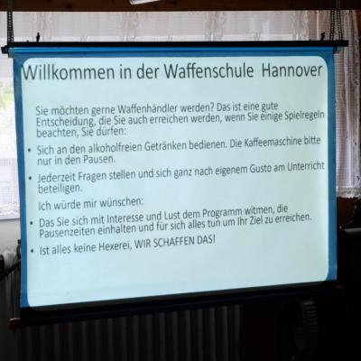 Willkommen in der Wafenschule